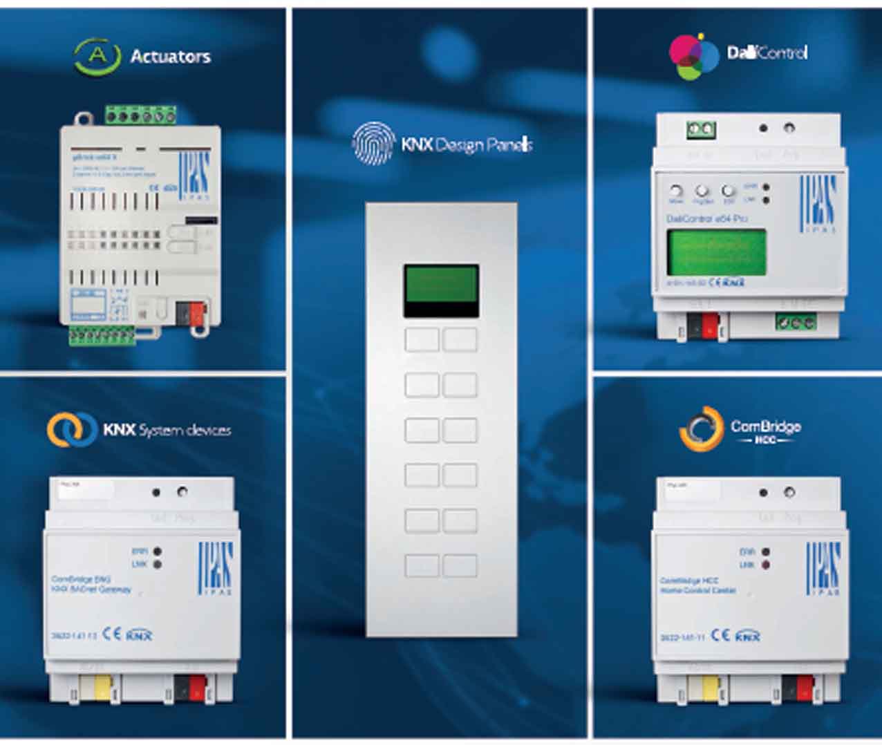 IPAS KNX lighting control Dali gateway and home automation